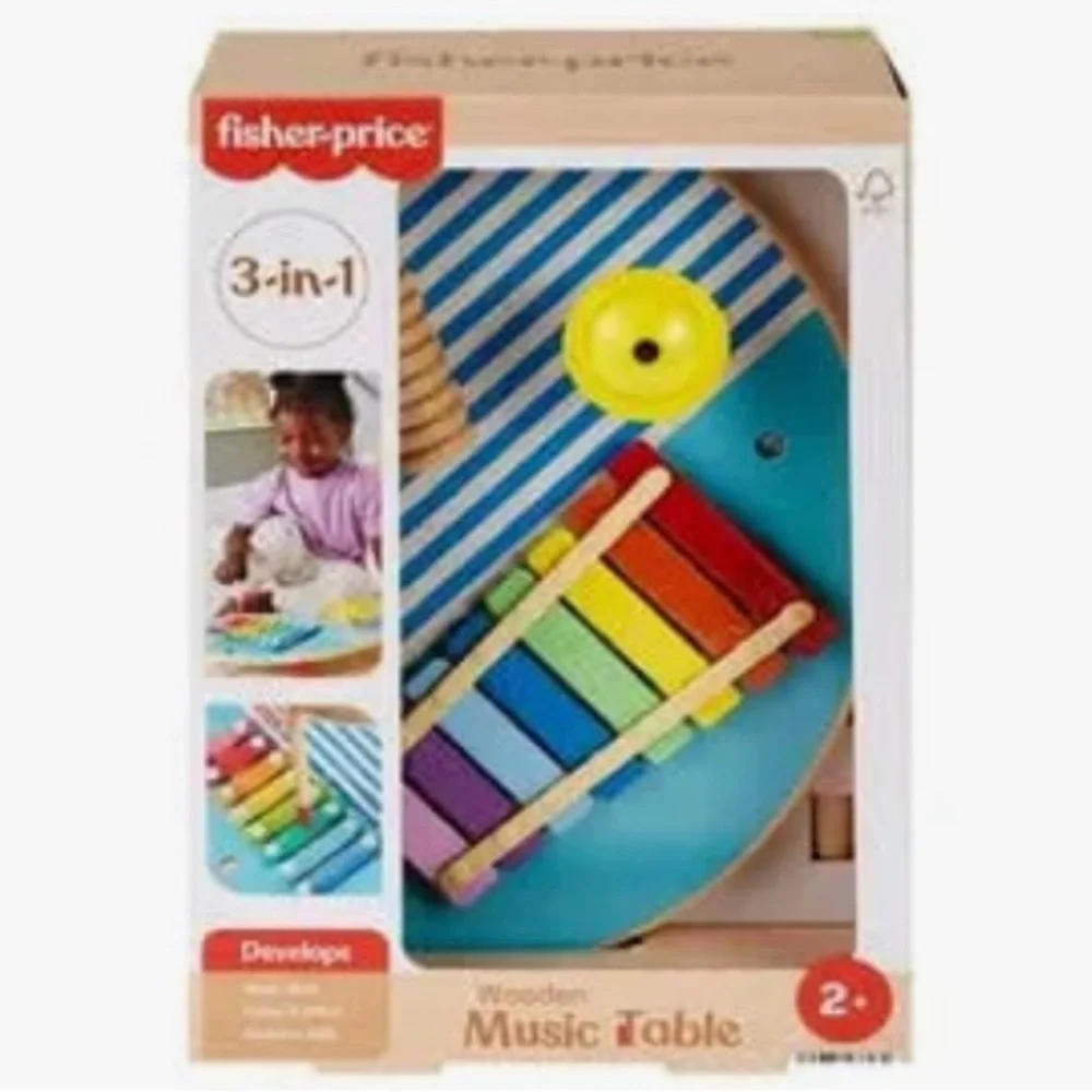 Fisher-Price Wooden Music Table